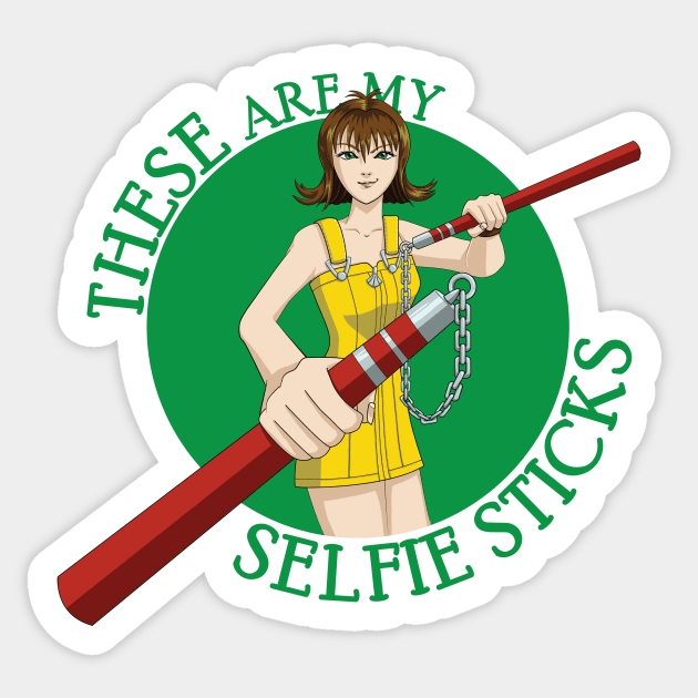 Final Fantasy 8 "Selfie Sticks" Sticker by LittleBearArt